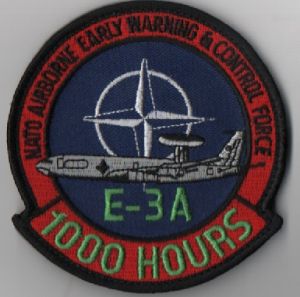 Image not found :NATO AIRBORNE EARLY WARNING & CONTROL FORCE E-3A 1000 HOURS (MEERKL