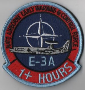Image not found :NATO AIRBORNE EARLY WARNING & CONTROL FORCE 1+ HOURS (MEERKLEURIG)