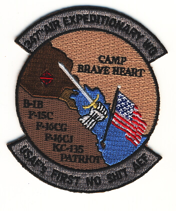 Image not found :347th Air Expeditionary Wg, USAF's First No Shit AEF, Camp Brave