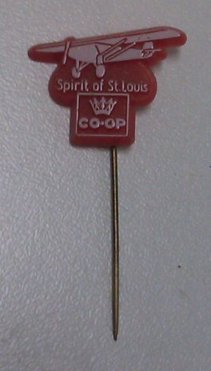 Image not found :Spirit of St. Louis (red)