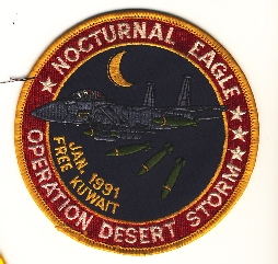 Image not found :Nocturnal Eagle, Operation Desert Storm, Jan.1991 free Kuwait