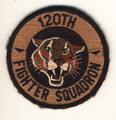 Image not found :120th Fighter Squadron (desert, velcro)