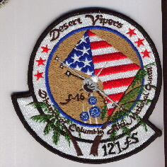 Image not found :Desert Vipers, F-16, District of Columbia Air Nat. Guard, 121 FS