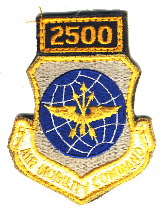 Image not found :Air Mobility Command - 2500 (velcro)