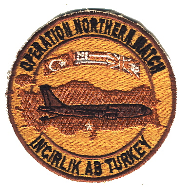 Image not found :Operation Northern Watch, Incirlik AB Turkey (KC-135, desert)