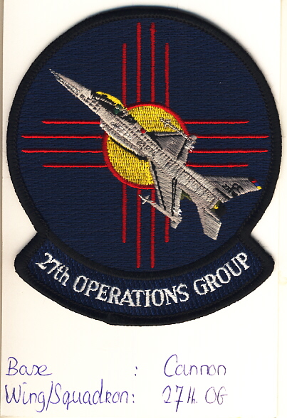 Image not found :27th Operation Group