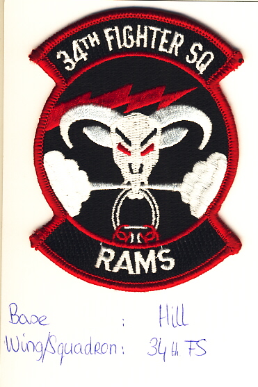 Image not found :34th Fighter SQ Rams