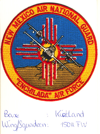 Image not found :New Mexico Air National Guard, 'Enchilada' Air Force