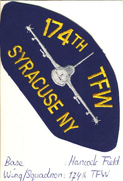 Image not found :174th TFW Syracuse NY