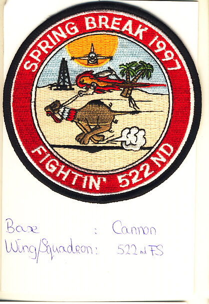 Image not found :Spring Break 1997, Fightin'522ND