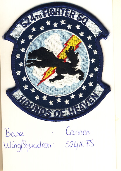 Image not found :524th Fighter SQ, Hounds Of Heaven (red outlined flash)