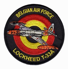 Image not found :Belgian Air Force, Lockheed T-33A