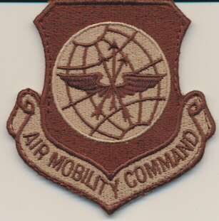 Image not found :Air Mobility Command (Desert, velcro)
