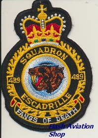 Image not found :439, Squadron, Escadrille, 'Fangs of Death'