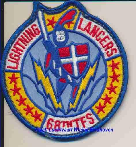 Image not found :68th TFS, Lightning Lancers (velcro)