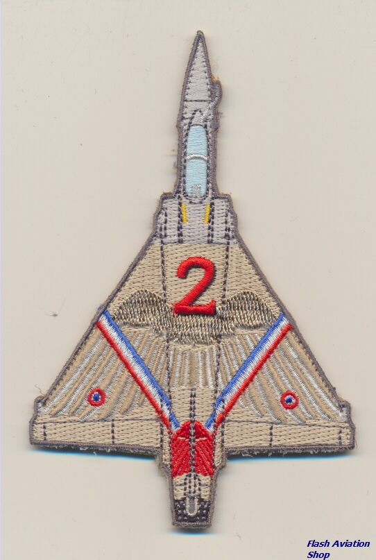 Image not found :2 (Mirage 2000 silhouette)(velcro)