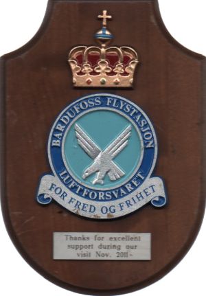 Image not found :Bardufoss Flystatjon, Luftforsvaret, For Fred og Frihet