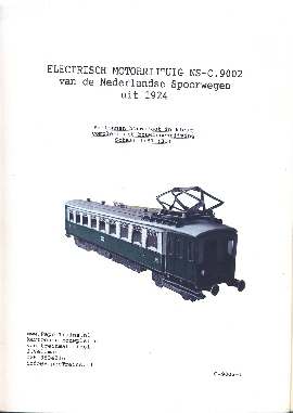Image not found :NS-C.9002 Electrisch motorrijtuig 1924