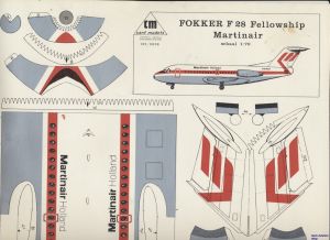Image not found :Fokker F.28 Fellowship Martinair