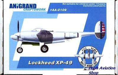 Image not found :Lockheed XP-49 Lightning American WWII Prototype Fighter