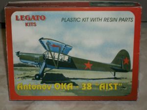 Image not found :Antonov OKA-38 Aist (mixed media)