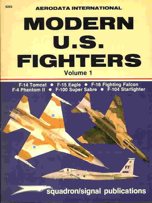 Image not found :Modern U.S. Fighters (Aerodata part 13 to 18)