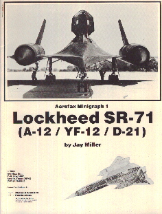 Image not found :Lockheed SR-71 Blackbird (A-12, YF-12, D-21) (1st ed)