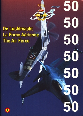 Image not found :Luchtmacht, Force Aerienne, Air Force 50 - 50 - 50 - 50 - 50