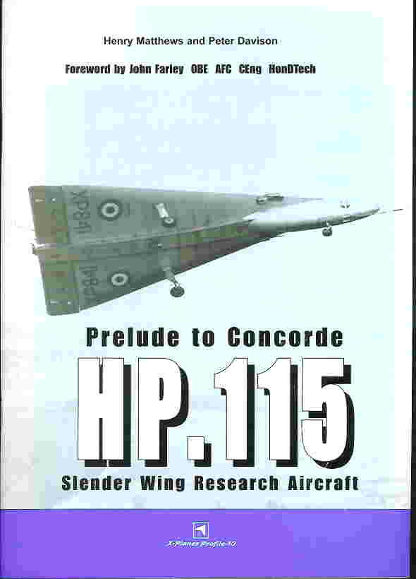 Image not found :HP115 Slender Wing research Aircraft