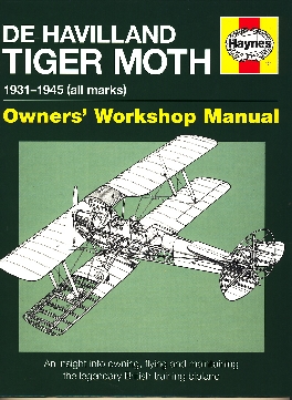 Image not found :De Havilland Tiger Moth 1931-45 all marks, Owner's Workshop Manual