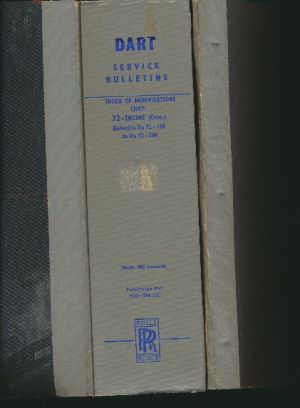 Image not found :Dart Service bulletins. Chapters 72-101 t/m Da72-200 1962/en recen