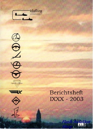 Image not found :Berichtsheft IXXX - 2003