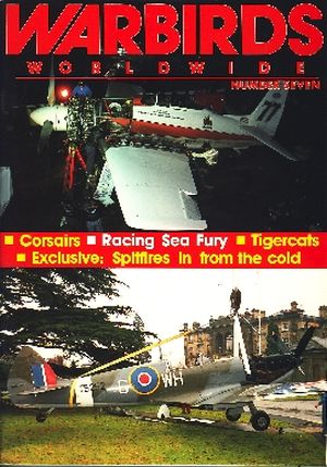 Image not found :RAF Spitfire gate-guards, Tigercat, Corsair, Reno Report, Ba