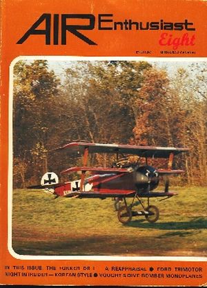 Image not found :Okt/Jan 1979. Fokker Dr.1, Ford Trimotor, Korea, Vought dive-bomber