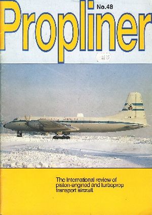 Image not found :Autumn '91: Magic of Managua, Night Freighter to Brussels, Antonov 22, Britannia Sunshine Seekers, Saskatchewan Fire Fig
