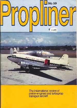 Image not found :Summer 1994. Channel Airways, Bristol Freighter, Paraguayan Electra's, Providers, Miami, African Catalina tour