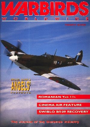 Image not found :Angel's Playmate, Romanian Yak II, inema air feature, Swiblo Bf109 recovery