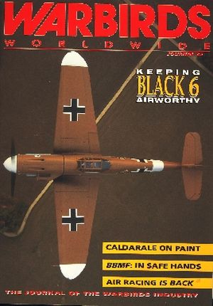 Image not found :Keeping Black 6 airworthy, Caldarale on Paint, BBMF in safe hands, Air racing is back