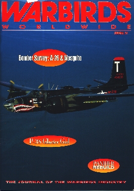 Image not found :A-26 & Mosquito, P-38 Glacier girl, Panther rebuild