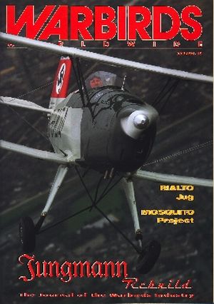 Image not found :Rialto Jug, Mosquito Project, Jungmann rebuild