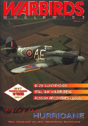 Image not found :Thunderbolt rebuild at Duxford, B-25 Mitchell, Chino update, Flying the Hurricane