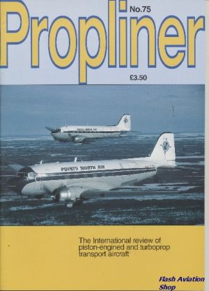 Image not found :Summer 1998. American Overseas, United & Northwest Stratocruiser operations, Points North Air, Hydro Quebec Convair 580 operations, Skyeways - mystery