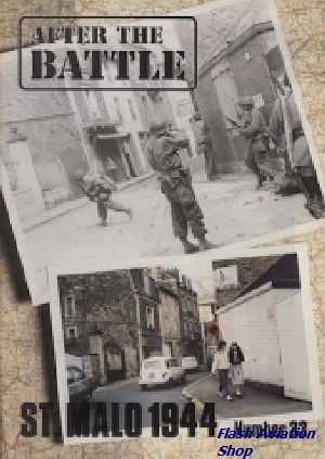 Image not found :ST. MALO - The bitter battle for this French Channel port in August 1944 Cezembre - The German fortress island pulverised during the battle Preservati