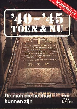 Image not found :DE MAN DIE HET HAD KUNNEN ZIJN Operatie 'Mincemeat'. Wrakkenvondst: Het onbekende Maloelap, Taroa 1986. De Aanval op Aarhuus. Misdaad in W.O. II Schij