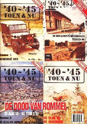 Image not found :DE DOOD VAN ROMMEL Speciale editie. 20 jaar '40-'45 Toen & Nu.