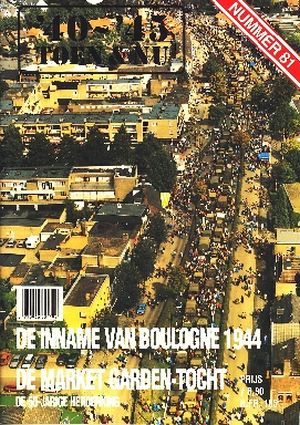 Image not found :INNAME BOULOGNE 1944 De Market Gardentocht 50 jarige herdenking.