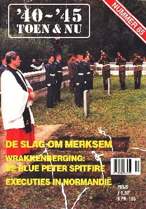 Image not found :DE SLAG OM MERKSEM Wrakkenberging: De Blue Spitfire. Executies in Normandie. Australische militaire gedenkplatenproject. Bewaring van historisch erfgo