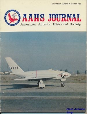 Image not found :Winter 82 , Northrop X-4, T. Claude Ryan, Leroy R. Grumman obituary, Chinese-American Composite Wing