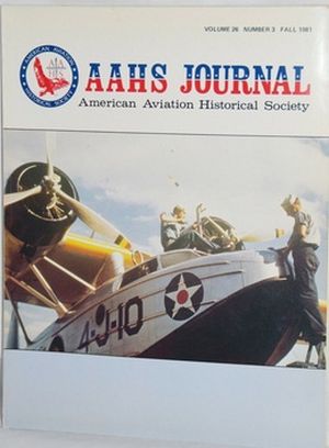 Image not found :Fall 81, Sikorsky S-43 PDA indiv ac hist, David Hatfield (US) PA bio, Mason M. Patrick (US) PA bio, mil ac handbooks hist