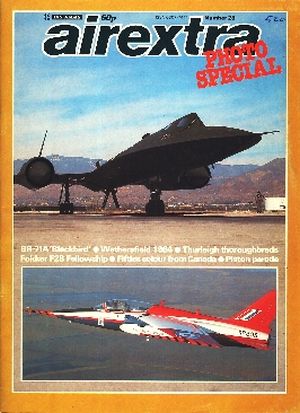 Image not found :Photo Special, SR-71A Blackbird, Wethersfield 1964, Fokker F28 Fellowship